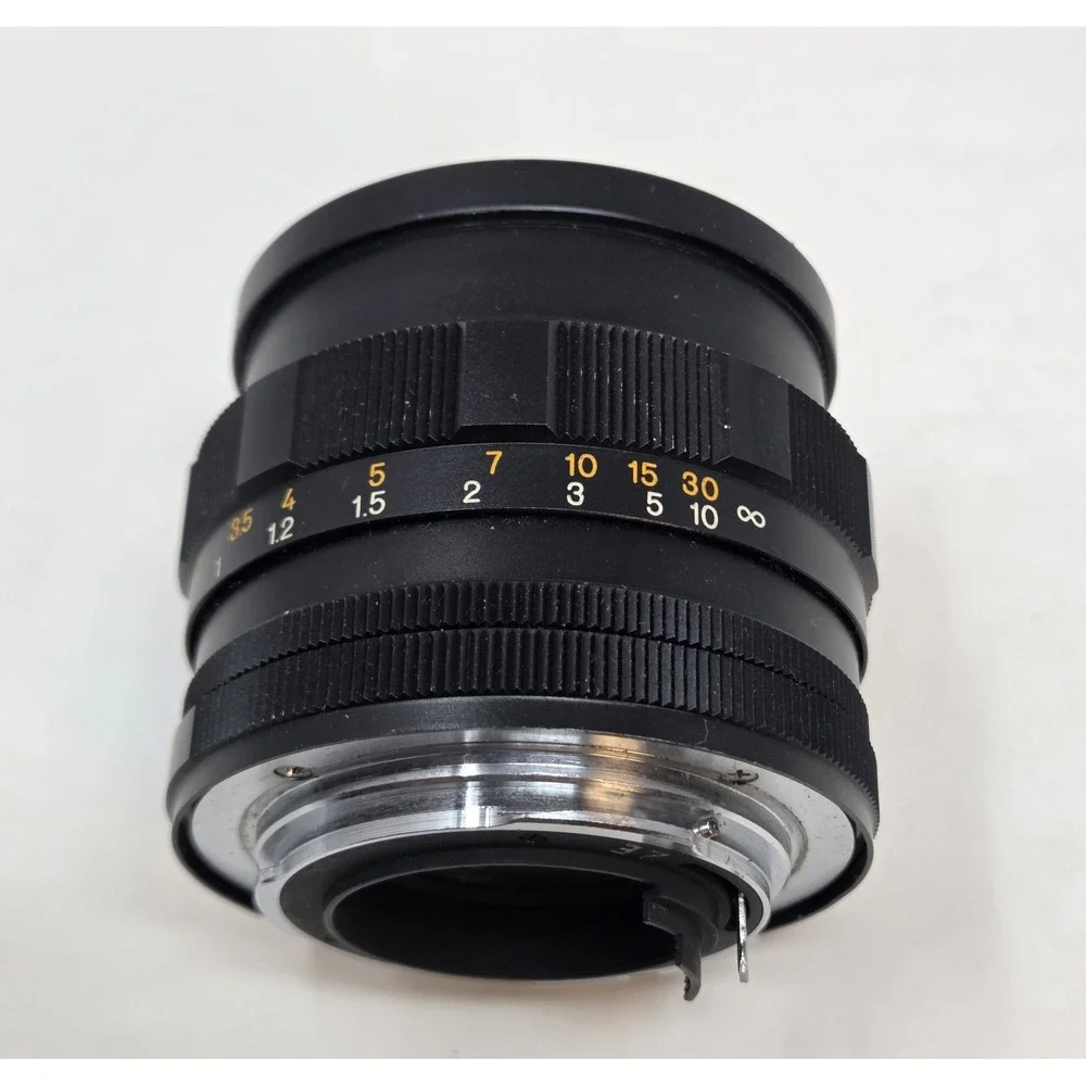 Konica Hexanon AR 57mm f/1.4 Lens Konica AR Mount Camera Lens Japan w/ Cap